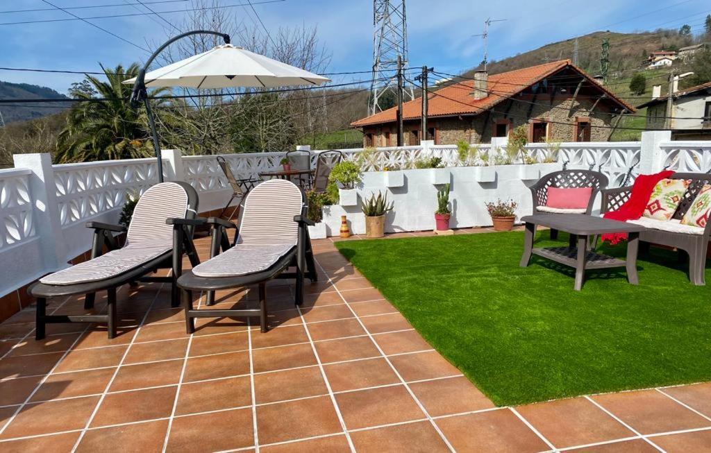 شقة Bilbo Near Atico Rural Con Terraza باساوري المظهر الخارجي الصورة